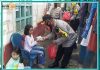 Hari ke Dua Idul Fitri, Kapolsek Kebon Jeruk Kembali Berbagi Nasi Bungkus