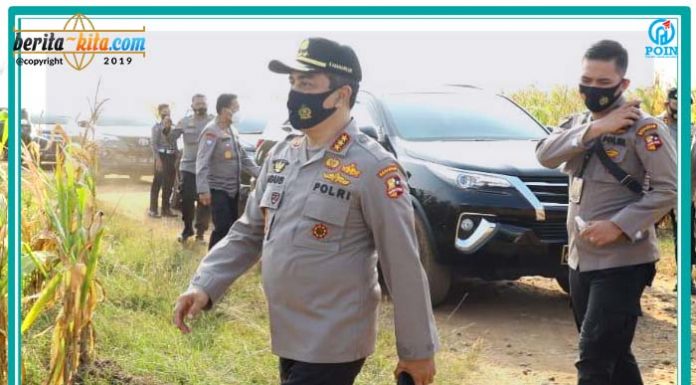 Kabaharkam Polri Cek Lokasi Lahan Tidur yang Akan Dimanfaatkan untuk Ketahanan Pangan