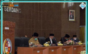 3 Ranperda Disampaikan HM Ali Yusuf Siregar Saat Sidang Paripurna DPRD Deli Serdang