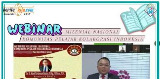Webinar Nasional Milenial Komunitas Pelajar Kolaborasi Indonesia