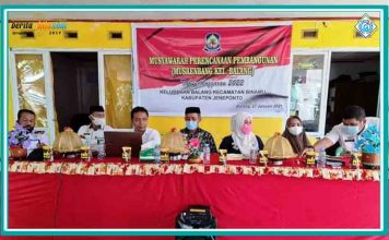 Ketua DPRD Kabupaten Jeneponto Hadiri Musrenbang Kelurahan Balang TA 2022