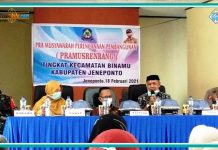 Anggota Komisi IV DPRD Kabupaten Jeneponto Hadiri Pra Musrenbang Kecamatan Binamu