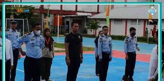 Jelang Pelantikan Gugus Depan, Pramuka Rutan Kelas 1 Makassar Gelar Latihan Pemantapan