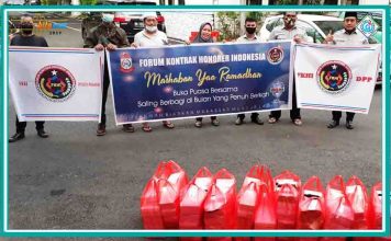 Forum Kontrak Honorer Indonesia (FKHI) Gelar Berbagi Takjil dan Sembako di Ramadhan Tahun Ini