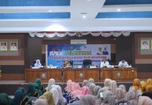 Hj. Hamsiah Iksan Lantik Pokja Bunda Paud Kecamatan dan Desa