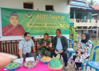 Nurhadi Junianto , S.Sos Adakan Reses Tahap 3 di Kelurahan Monro-Monro, Jeneponto