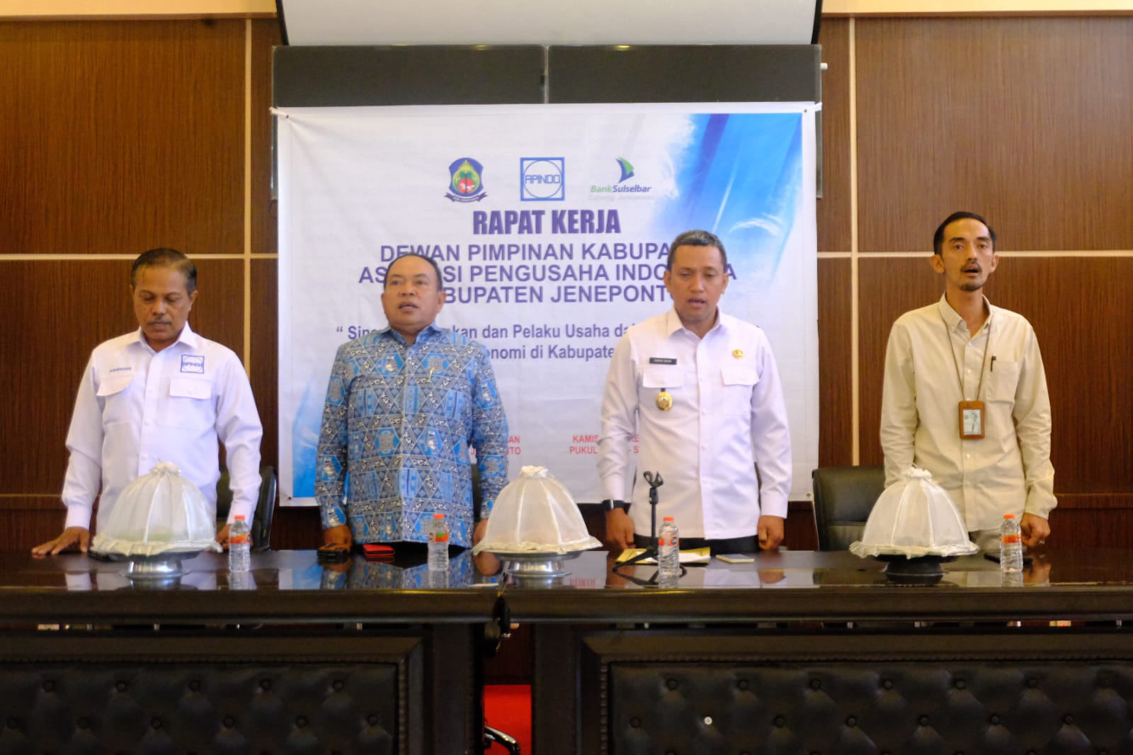 H. Paris Yasir Hadiri Raker Asosiasi Pengusaha Indonesia DPK Jeneponto