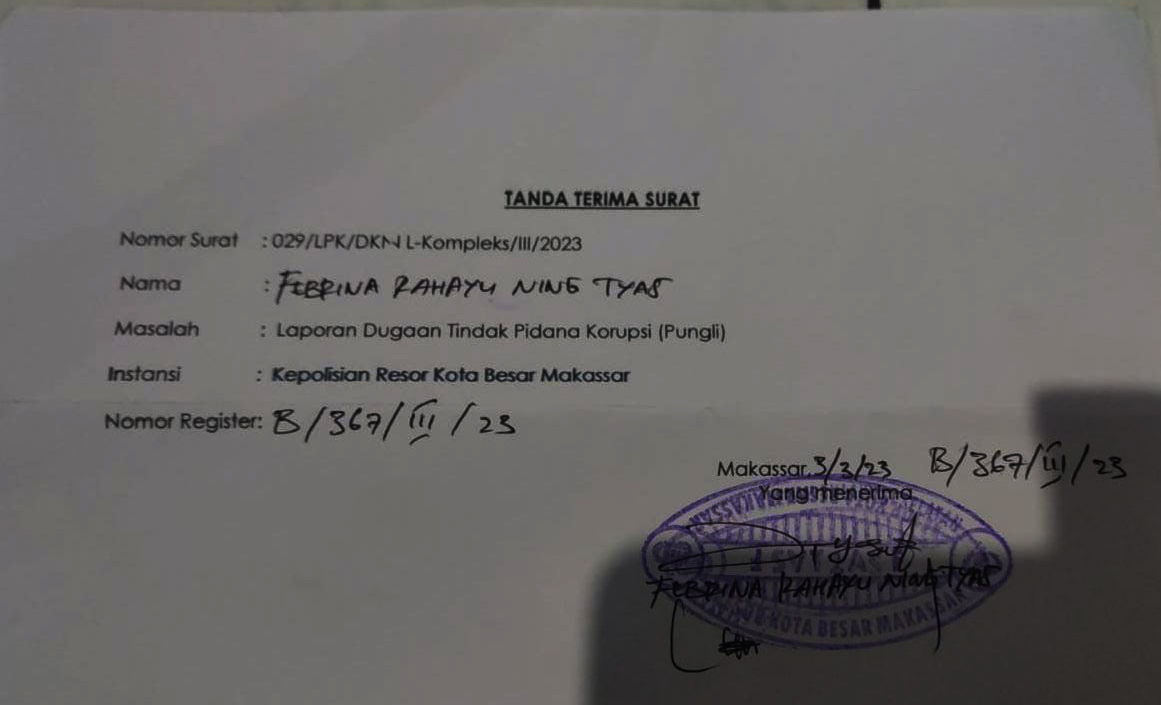 L-Kompleks Laporkan Dugaan Pungli Sosialisasi Pemanfaatan Dana BOP dan Penyusunan RKAS 2023