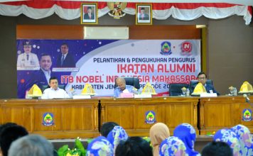 Wabub Jeneponto Resmi Sebagai Ketua IKA ITB Nobel Indonesia Makassar 2023-2027