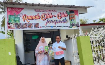 Junaedi Bakri Kunjungi UMKM Adzkya di Paceko, Jeneponto