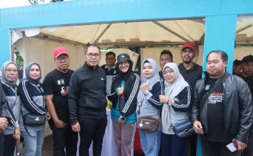 Perumda Parkir Makassar Ramaikan Family Gathering Pemkot Makassar