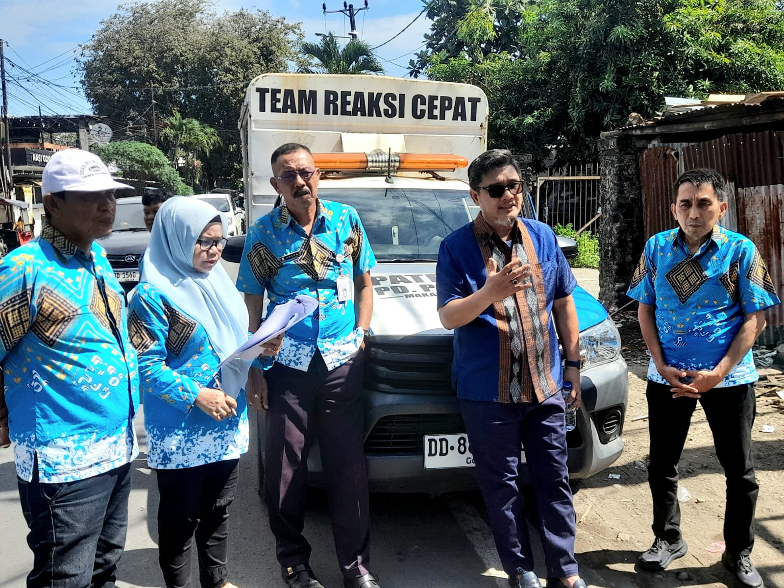 Optimalkan Pelayanan dan Pendapatan, Perumda Parkir Makassar Gelar Pemeriksaan Kendaraan Operasional