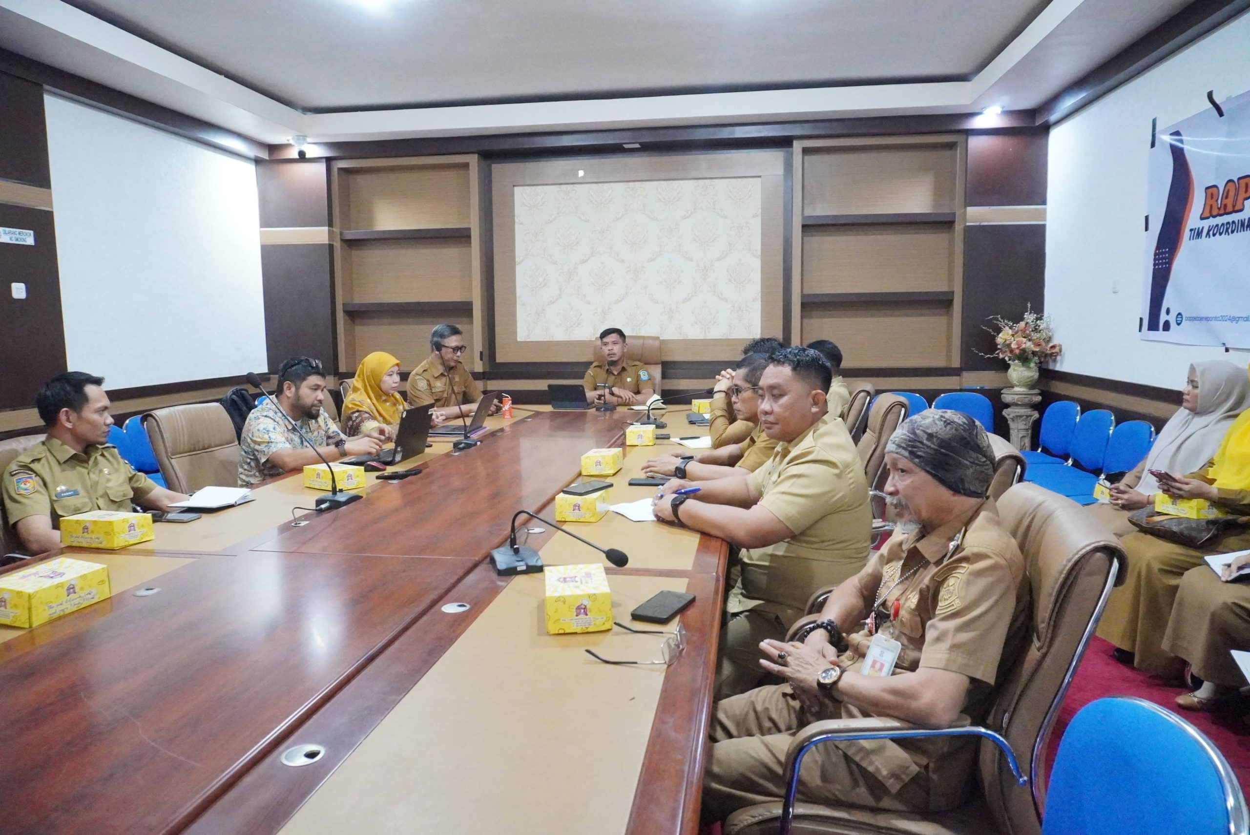 Rakor TKPKD Tahap III 2025 Pemkab Jeneponto Perkuat Sinergi Lintas Sektor
