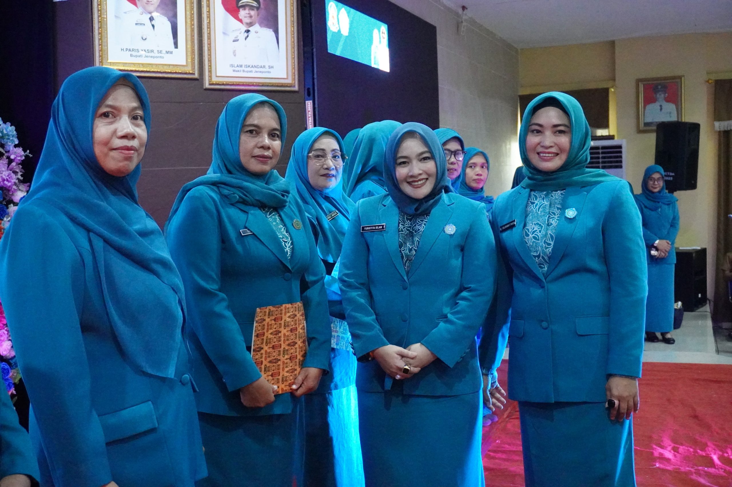 Peringatan Hari Kesatuan Gerak (HKG) PKK Ke 53 Kabupaten Jeneponto