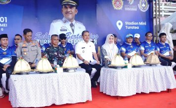 Bupati Jeneponto Buka Turnamen Bupati Cup I Distadion Turatea