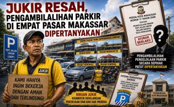 L-Kompleks, Pengambilalihan Parkir di Empat Pasar Makassar Dipertanyakan