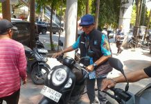 Cegah Gangguan Pejalan Kaki, Perumda Parkir Sterilisasi Trotoar SDN Sudirman
